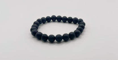 Larger lava stone bracelet